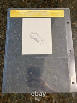 Stan Lee Signed Merry Marvel Marching Society CGC SS