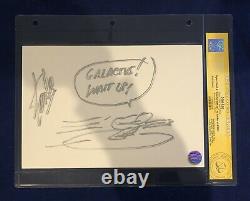 Stan Lee Silver Surfer SKETCH & INSCRIBED & SIGNED by Stan Lee! CGC! MARVEL RARE
