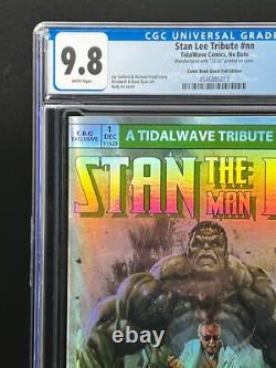 Stan Lee Tribute # nn Limited 12/30 FOIL RARE Rudy Ao Cover CGC 9.8