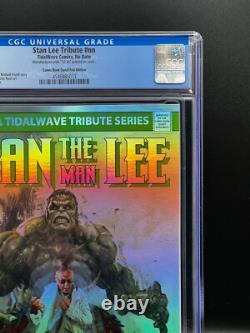 Stan Lee Tribute # nn Limited 12/30 FOIL RARE Rudy Ao Cover CGC 9.8