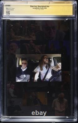 Stan Lee Unscripted CGC 9.6 Signed by Crain, Thomas, and Bolerjack