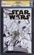 Star Wars #1 Cgc 9.8 White Pages // Quesada Variant Cover + Signed Stan Lee