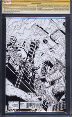 Star Wars #1 Cgc 9.8 White Pages // Quesada Variant Cover + Signed Stan Lee