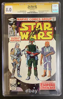Star Wars #42 CGC 8.0 Signed by Stan Lee