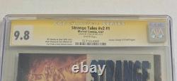 Strange Tales #1 Cgc 9.8 Error On Publish Date By Cgc 87 1994 Signed By Stan Lee