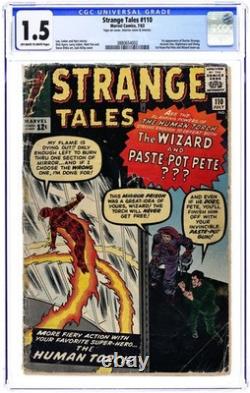 Strange Tales #110 CGC 1.5 1963 3880654002 1st app. Doctor Strange, Nightmare