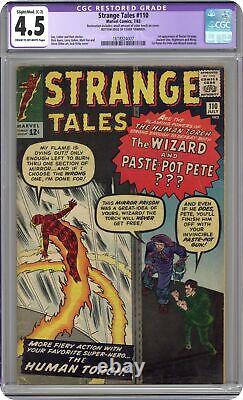 Strange Tales #110 CGC 4.5 RESTORED 1963 1618324007 1st app. Doctor Strange