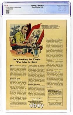 Strange Tales #114 CGC 6.5 1963 4470596002
