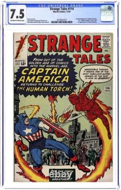 Strange Tales #114 CGC 7.5 1963 4514541017