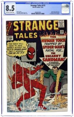 Strange Tales #115 CGC 8.5 1963 4636047002 Strange Tales #115 CGC 8.5 1963 4636047002