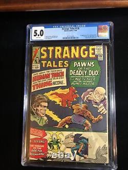 Strange Tales #126, CGC 5.0, 1964, White pages, 1st Appearance Clea & Dormammu