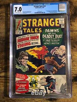 Strange Tales 126 CGC 7.0 1st Appearance Dormammu and Clea Dr Strange Lee Kirby