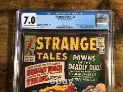 Strange Tales 126 CGC 7.0 1st Appearance Dormammu and Clea Dr Strange Lee Kirby