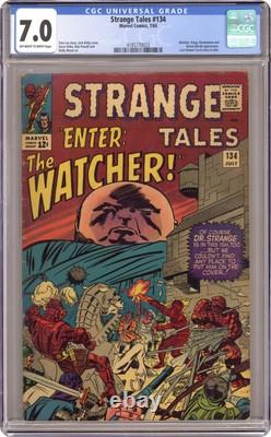 Strange Tales #134 CGC 7.0 1965 4185770023