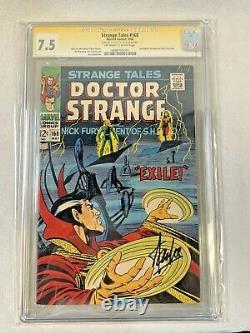 Strange Tales #168 Doctor Strange MARVEL 1968 SIGNED STAN LEE, CGC 7.5VF