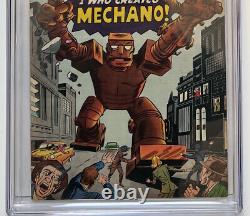 Strange Tales 86 CGC 7.5 Marvel Comics 1961 Mechano Robot Cover Kirby Stan Lee