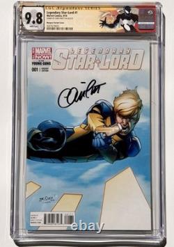 Stunning CHRIS PRATT Signed LEGENDARY STAR LORD #1 (CGC 9.8 SS) Marquez Variant