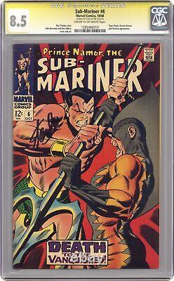 Sub-Mariner #6 CGC 8.5 SS Stan Lee 1968 1283485010