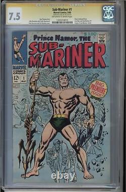 Sub-mariner #1 Cgc 7.5 Ss Stan Lee Origin Sub-mariner Retold Cgc #1203318010