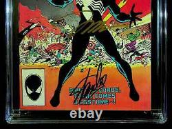 Super Heroes Secret Wars 8 SIGNED By Stan Lee and Jim Lee CGC 9.2 Marvel 1984