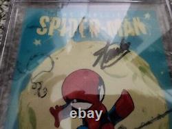 Superior Spider-Man 1 Variant cgc 9.8 Signed By Stan Lee/Ryan Stegman label