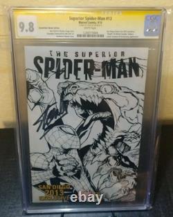 Superior Spider Man 13 CGC SS 9.8 Signed By STAN LEE 9/13 SDCC Exclusive