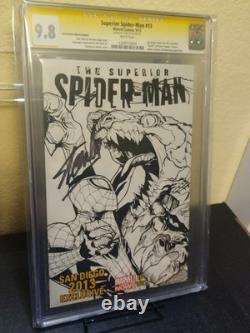 Superior Spider Man 13 CGC SS 9.8 Signed By STAN LEE 9/13 SDCC Exclusive