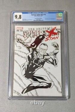 Superior Spider-Man #16 (2013) CGC 9.8 Fan Expo Variant + Sketch Stan Lee