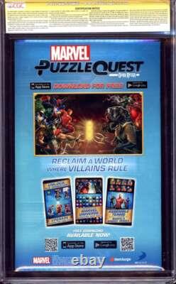 Superior Spider-man #29 Cgc 9.8 White Pages // Signed Stan Lee + Campbell 2014