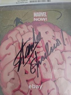 Superior Spider-man #9 CGC 9.8 SS Stan Lee Excelsior Quote, Old CGC Label