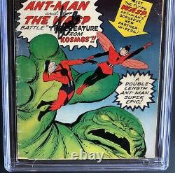 TALES to ASTONISH #44 SIGNED by STAN LEE! CGC 2.5 SS 1ST APP of the WASP