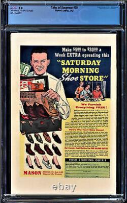 Tales Of Suspense #39 Cgc 8.0 Oww Pages Stan Lee Signed Cover Cgc #1247460001