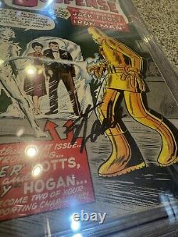 Tales Of Suspense #45 Signed By Stand Lee CGC 4.0