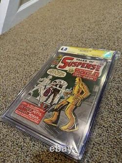 Tales Of Suspense #45 Signed By Stand Lee CGC 4.0