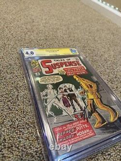 Tales Of Suspense #45 Signed By Stand Lee CGC 4.0