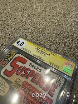 Tales Of Suspense #45 Signed By Stand Lee CGC 4.0