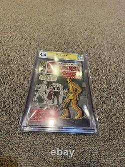 Tales Of Suspense #45 Signed By Stand Lee CGC 4.0