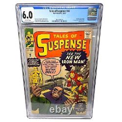 Tales Of Suspense #48 (1963) CGC 6.0 Key Issue 1st Red & Yellow IRON MAN Armor