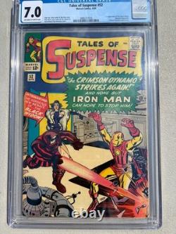 Tales Of Suspense 52 1964 Marvel Comics CGC F/VF 7.0 1st App Black Widow