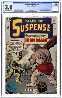 Tales of Suspense #40 CGC 3.0 1963 4641070004