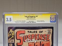 Tales of Suspense #47 CGC 3.5 Comic Signed Stan Lee 1st Appearance The Melter