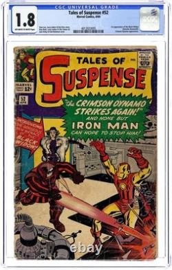 Tales of Suspense #52 CGC 1.8 1964 4012023005 1st app. Black Widow