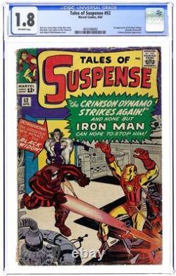 Tales of Suspense #52 CGC 1.8 1964 4655588002 1st app. Black Widow