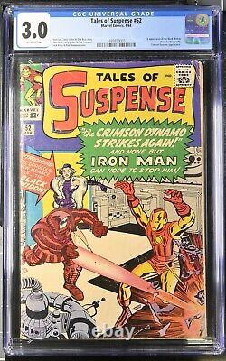 Tales of Suspense #52 Marvel (1964) Graded CGC Iron Man Key 1st App Black Widow