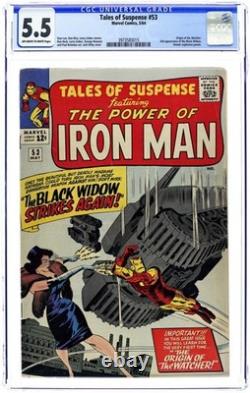 Tales of Suspense #53 CGC 5.5 1964 3973583015 2nd app. Black Widow