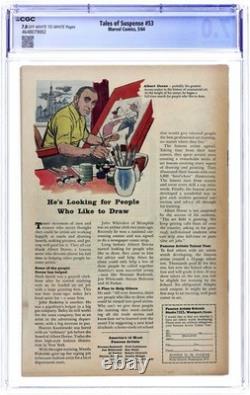 Tales of Suspense #53 CGC 7.0 1964 4648079002 2nd app. Black Widow