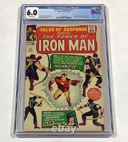 Tales of Suspense #57 CGC 6.0 BIG KEY! (1st Hawkeye & Origin) 1964 Marvel Comics