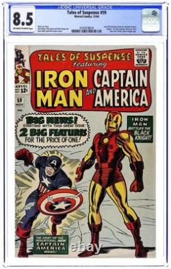 Tales of Suspense #59 CGC 8.5 1964 4747078010 1st app. Jarvis