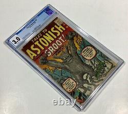 Tales to Astonish #13 CGC 3.0 KEY! (1st GROOT! Jack Kirby!) 1960 Atlas/Marvel