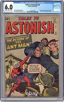 Tales to Astonish #35 CGC 6.0 1962 2103233003 1st app. Ant-Man in costume